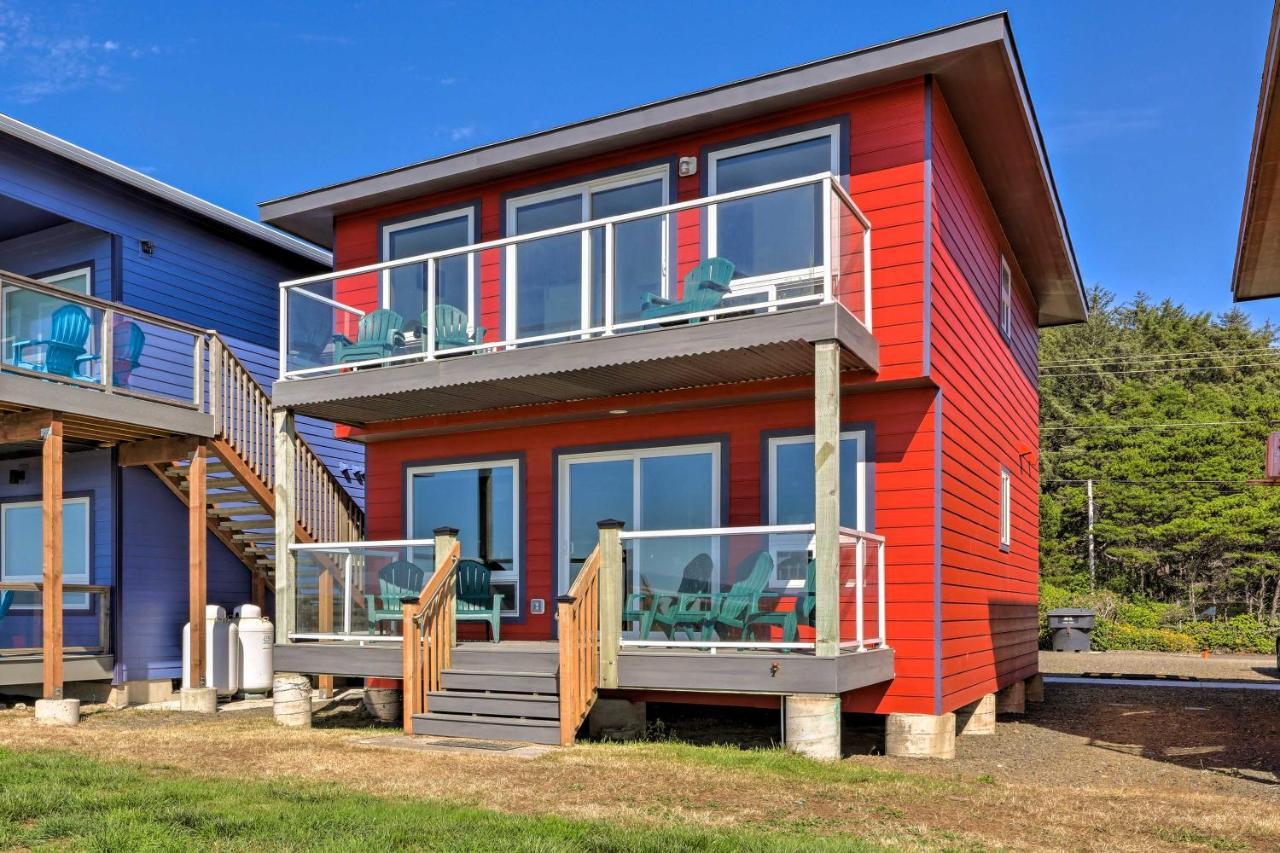 Waldport Escape - Sanderling Sea Cottages, Unit 8 Eksteriør billede